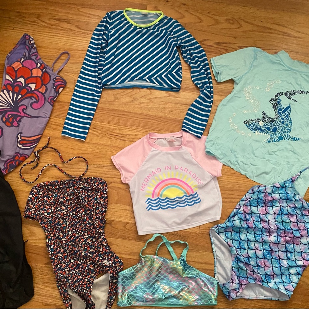 Bathing suit bundle girls Size 10-12